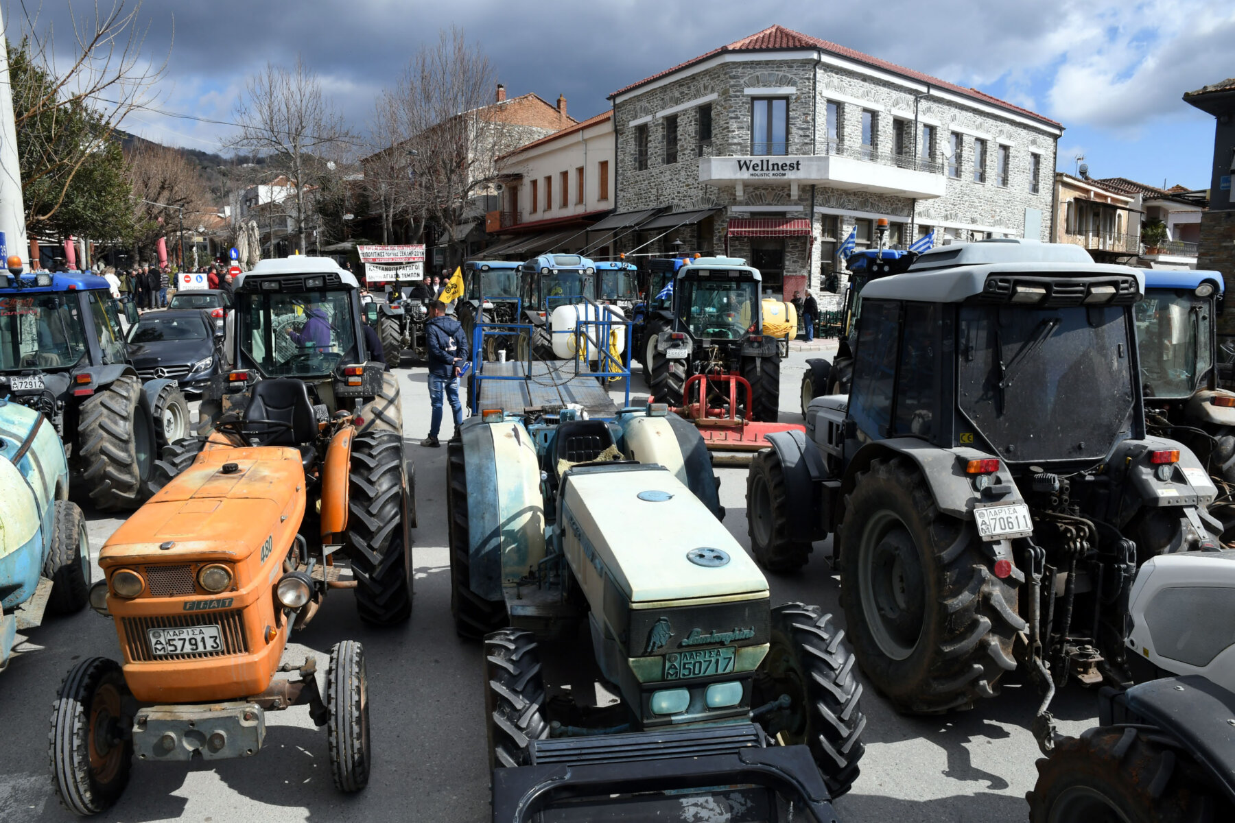 Δυναμικό αγροτικό συλλαλητήριο στην Αγιά