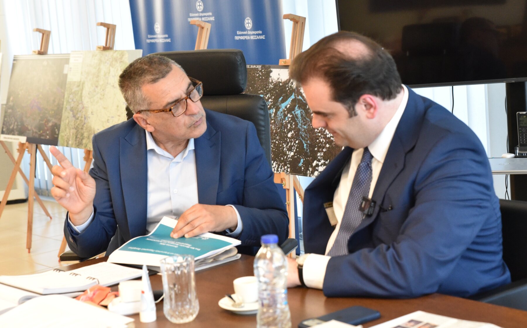 Τεχνητή Νοημοσύνη και Πολιτική Προστασία στο επίκεντρο της συνάντησης Πιερρακάκη – Κουρέτα